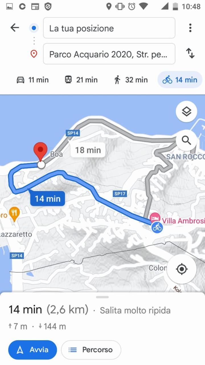 Villa Ambrosia Múggia Dış mekan fotoğraf